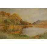 Sydney James BEER (1875 - 1952), Watercolour 'The Swanpool, Falmouth', Signed