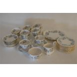 Royal Albert Silver Maple Bone China Tea Set