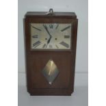 Vintage Junghans Oak Cased Chiming Wall Clock