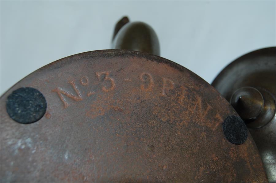 Large Regency/Victorian 9 Pint Iron Kettle - Image 5 of 6
