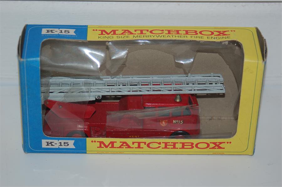 Matchbox K-15 Kingsize Merryweather Fire Engine