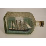 A 19th / 20th Century Ship in a Bottle