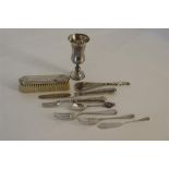 Collection of 19th C / 20th C Hallmarked Silver Items