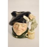 Royal Doulton Miniature Character Jug Tam o'Shanter D 6636, 1972