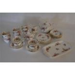 Royal Albert Bone China Moss Rose Tea Service