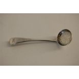 Silver Sifter Spoon London 1826, Maker William Chawner