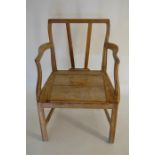 17th / 18th Century Light Oak Commode Chair