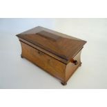 Regency Rosewood Tea Caddy