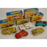 5 Matchbox Superfast Die-cast Cars No.s 6, 15, 36, 55, 56, Including Ford Pickup, Volkswagen, etc
