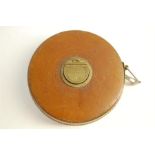 Constantia Leather Bound 66 ft Tape Measure