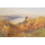 ARTHUR TUCKER RBA (1869 - 1929) Windermere, Watercolour, Signed, Inscribed on Backboard Label