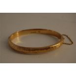 9ct Gold Bracelet Chester Hallmark