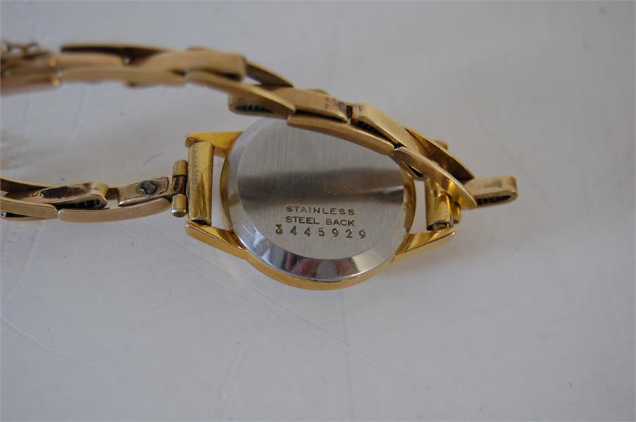 Ladies Everite Swiss Wrist Watch on 9ct Gold Strap - Image 5 of 5