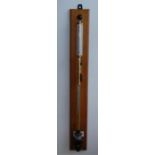 Negretti & Zambra, London Fortin Type Stick Barometer