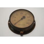 A Vintage Pressure Gauge 15cm Diameter