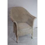 A Vintage Lloyd Loom Arm Chair C.1920