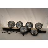 Vintage Sunbeam Imp Sport Rally Lamp Set Purchased From Rootes Group Dpt, 1969