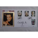 Christopher Lee, Signed First Day Cover, 13 May 1997
