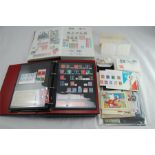 A Collection of Uncirculated / Circulated Mainly UK Stamps Including Miniature Sheets
