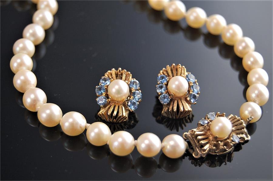 Early 20th Century Cultured Pearl Necklace - Image 3 of 4