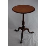 19th C. Occasional Tripod Table Chippendale Style