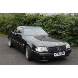 Mercedes SL 500-32 1993 formerly owned by Howard Donald of Take That Group