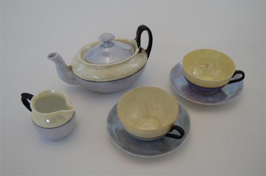 A Phoenix China Lustre Ware Tea Service