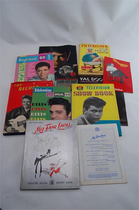 A Collection of mid 20th C. Albums and Programmes Including My Fair Lady Souvenir Book 1958