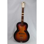 Vintage Michigan Archtop Acoustic Jazz Guitar
