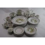 A Part Dinner Service Portmeirion Garden Herbs