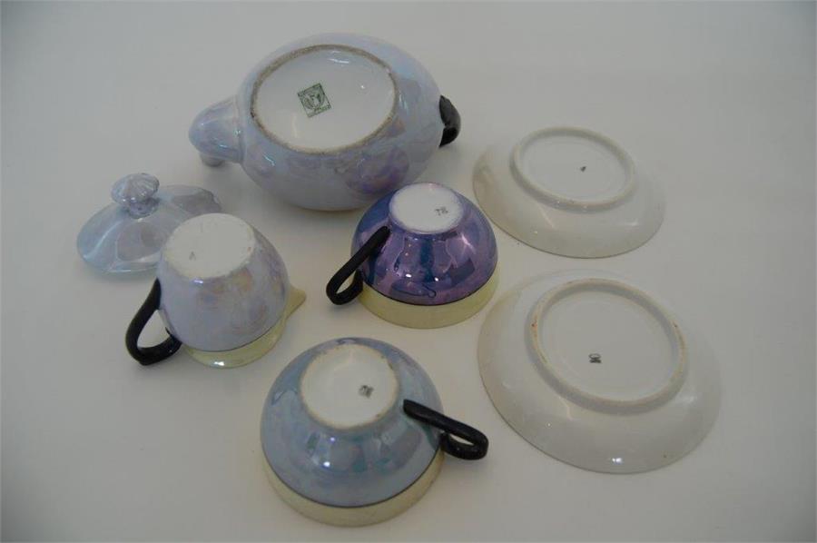 A Phoenix China Lustre Ware Tea Service - Image 3 of 3