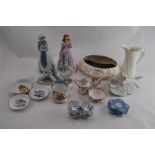 A Collection of Porcelain including Royal Worcester, Wedgwood, Royal Crown Derby, Nao