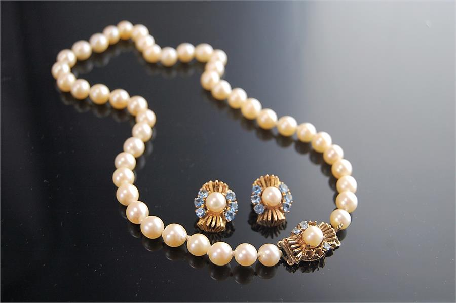 Early 20th Century Cultured Pearl Necklace