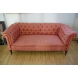 Victorian Era Drop-end Chesterfield Day Bed