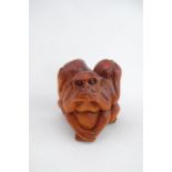 Boxwood Netsuke of Three Wise Monkeys