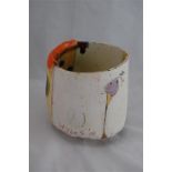 LINDA STYLES Ceramic Pot 2010 Signed