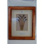 Framed Reproduction Miniature 19th Century Long Nosed Woods by Nick Pearce
