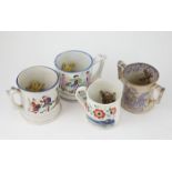 Pair Right & Left Handed Mugs as above