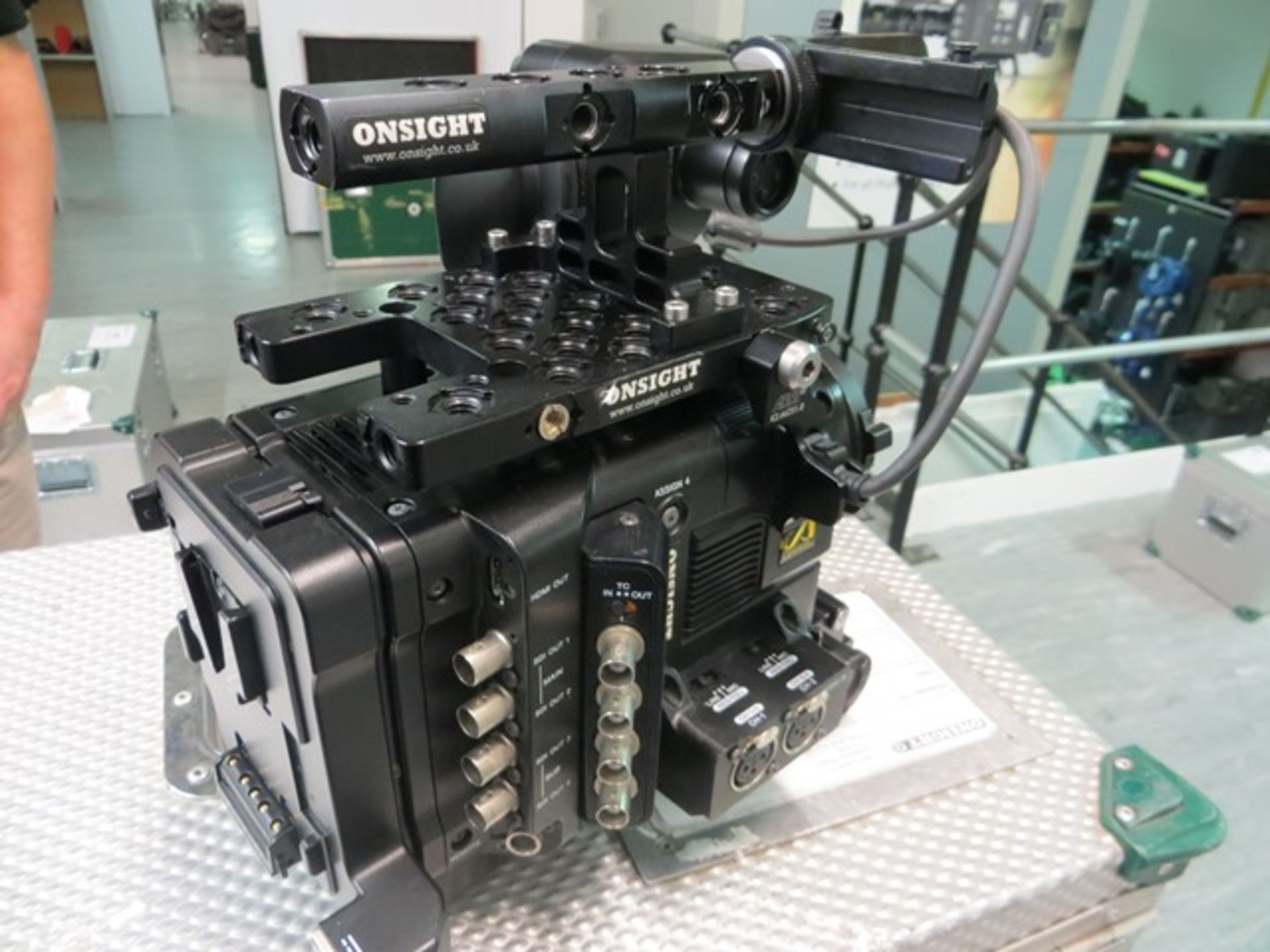 Sony PMW-F55 S35mm CineAlta Camera 4K solid state memory camcorder s/n 100109 15mm set up c/w flight - Image 3 of 3