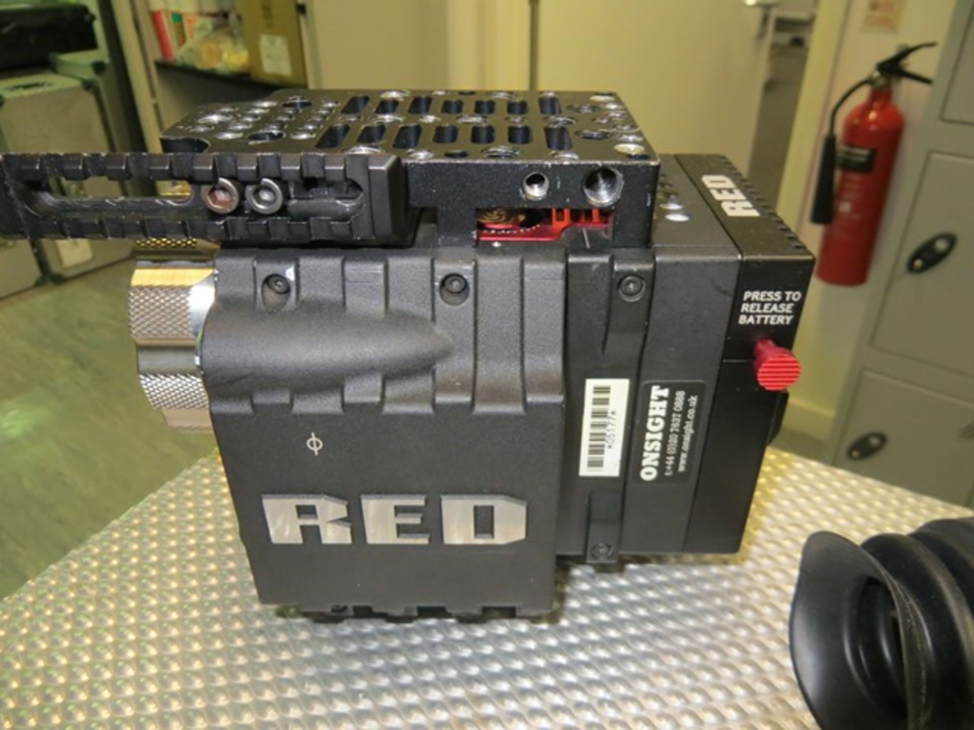 Red Epic Dragon Upgrade 6K Camera 35mm s/n 01021set up for 19mm c/w attachments including Plus One - Image 2 of 5