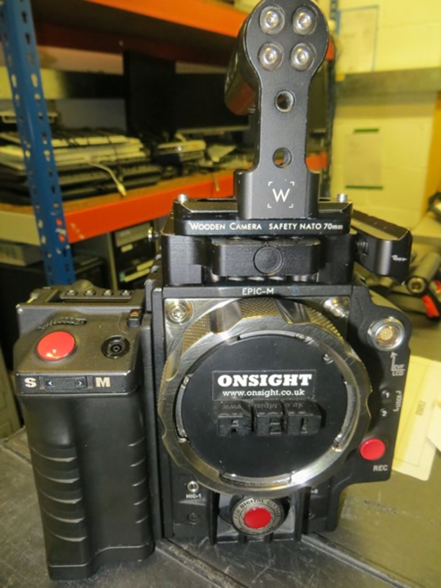 Red Epic Dragon Upgrade 6K Camera 35mm s/n 00523 set up for 19mm c/w attachments including Plus - Image 3 of 5