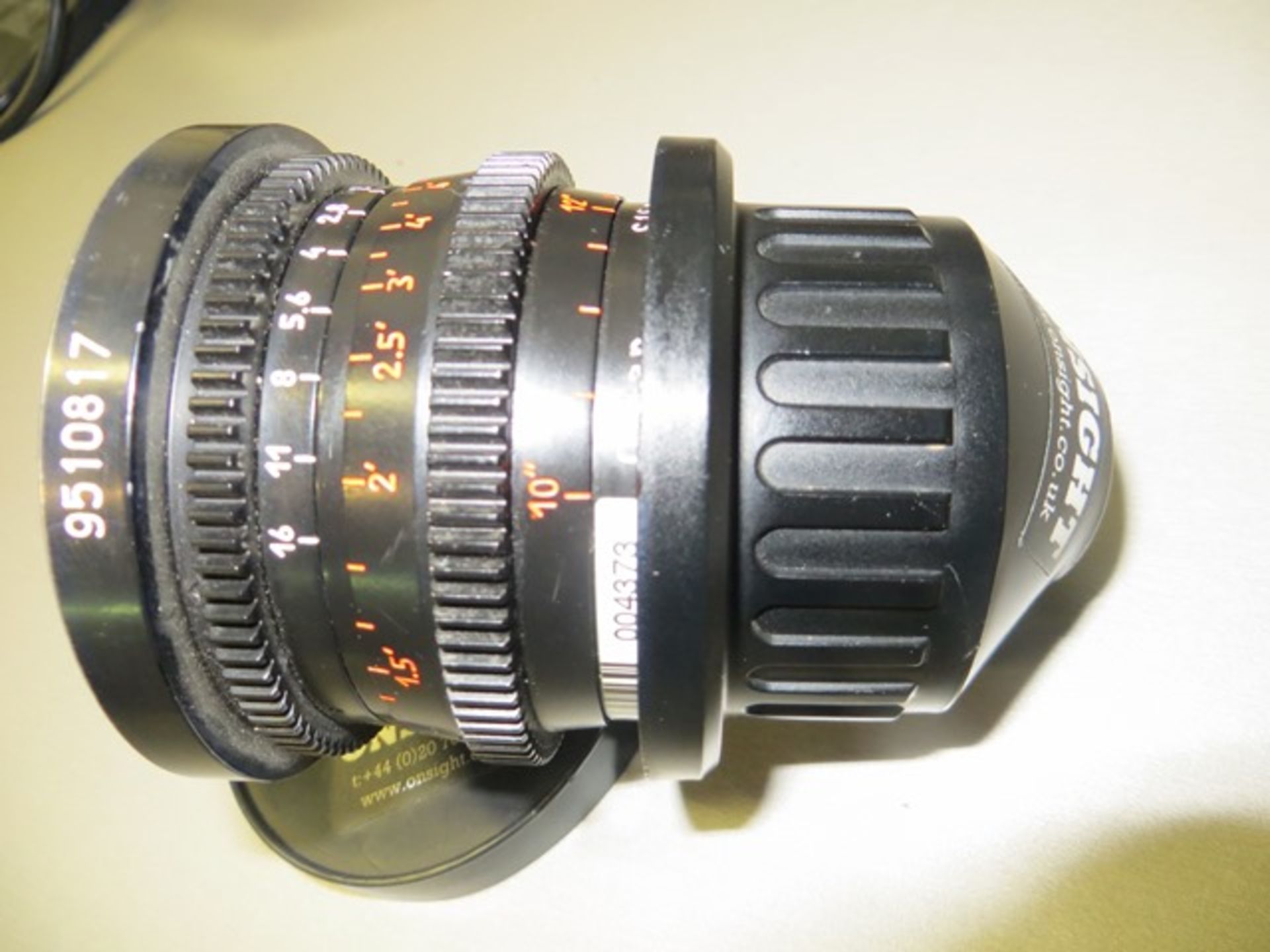 Optika Optar 1.2/8mm T 1.3 lens s/n 950817 - Image 3 of 3