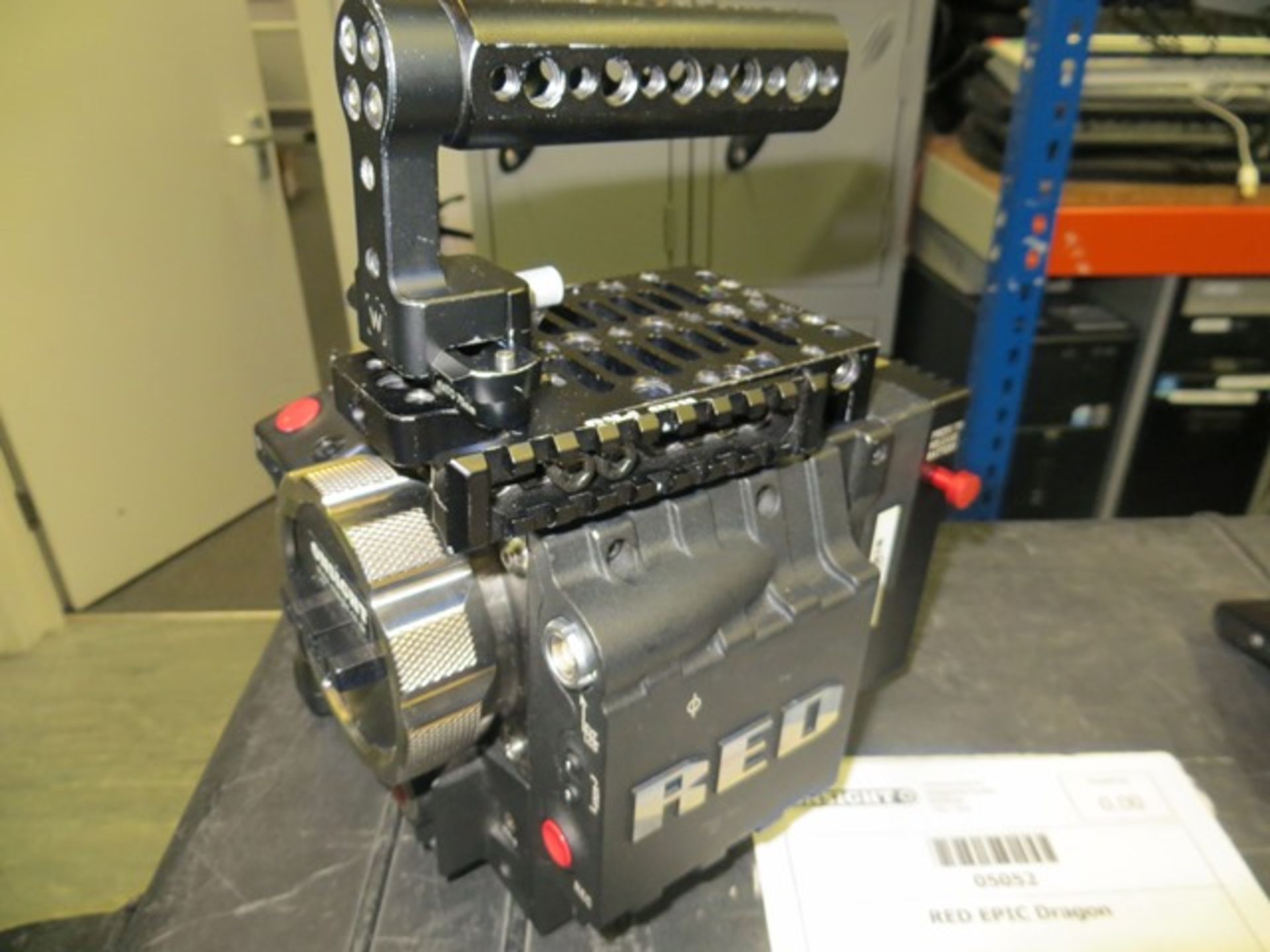 Red Epic Dragon Upgrade 6K Camera 35mm s/n 00523 set up for 19mm c/w attachments including Plus - Image 2 of 5