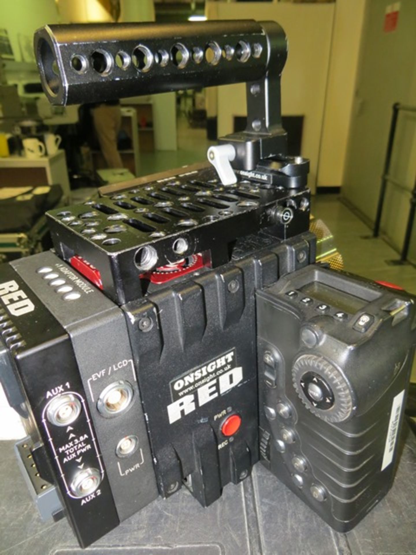 Red Epic Dragon Upgrade 6K Camera 35mm s/n 00523 set up for 19mm c/w attachments including Plus - Image 4 of 5