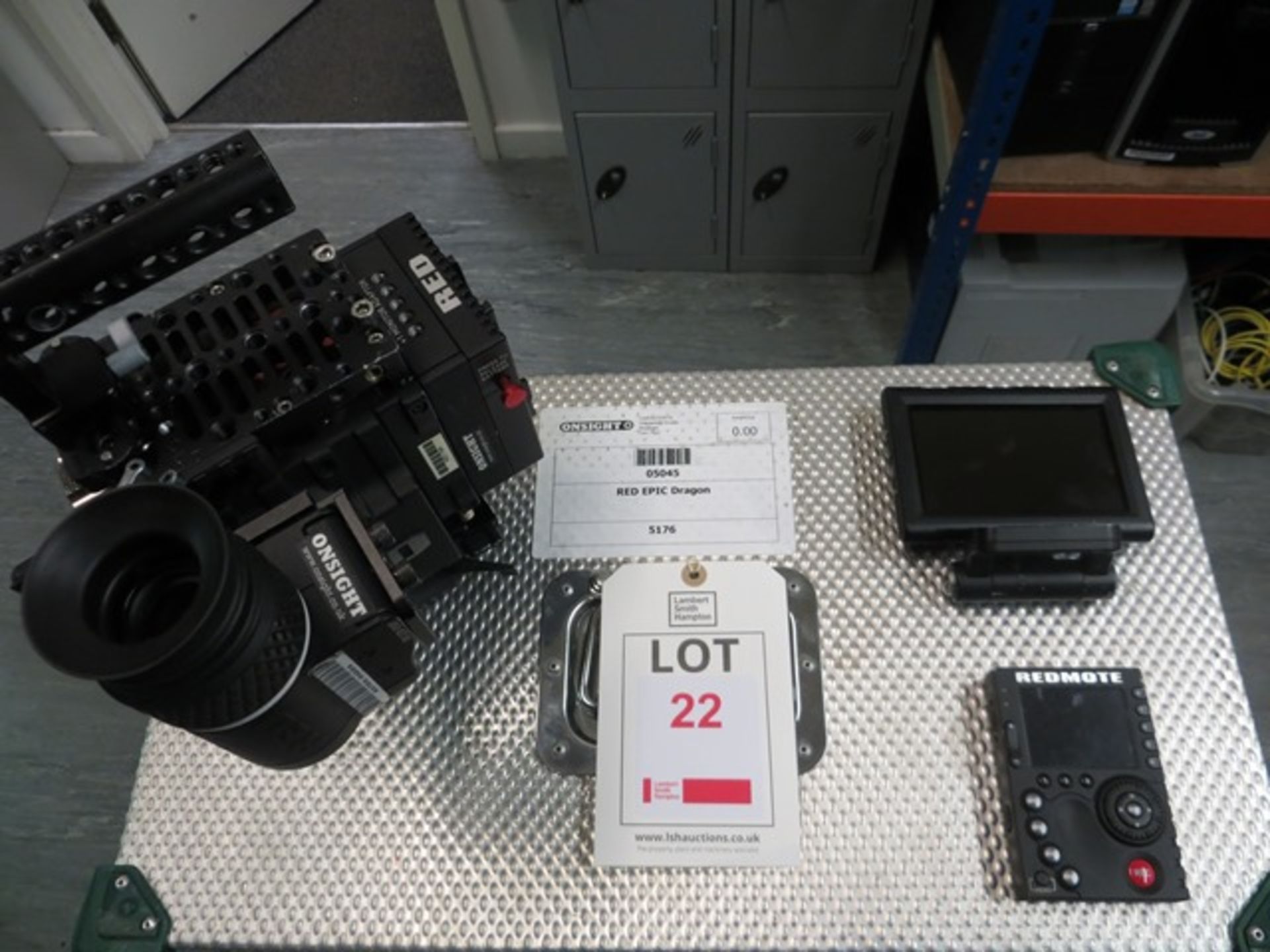 Red Epic Dragon Upgrade 6K Camera 35mm s/n 01012 set up for 15mm & 19mm c/w attachments including