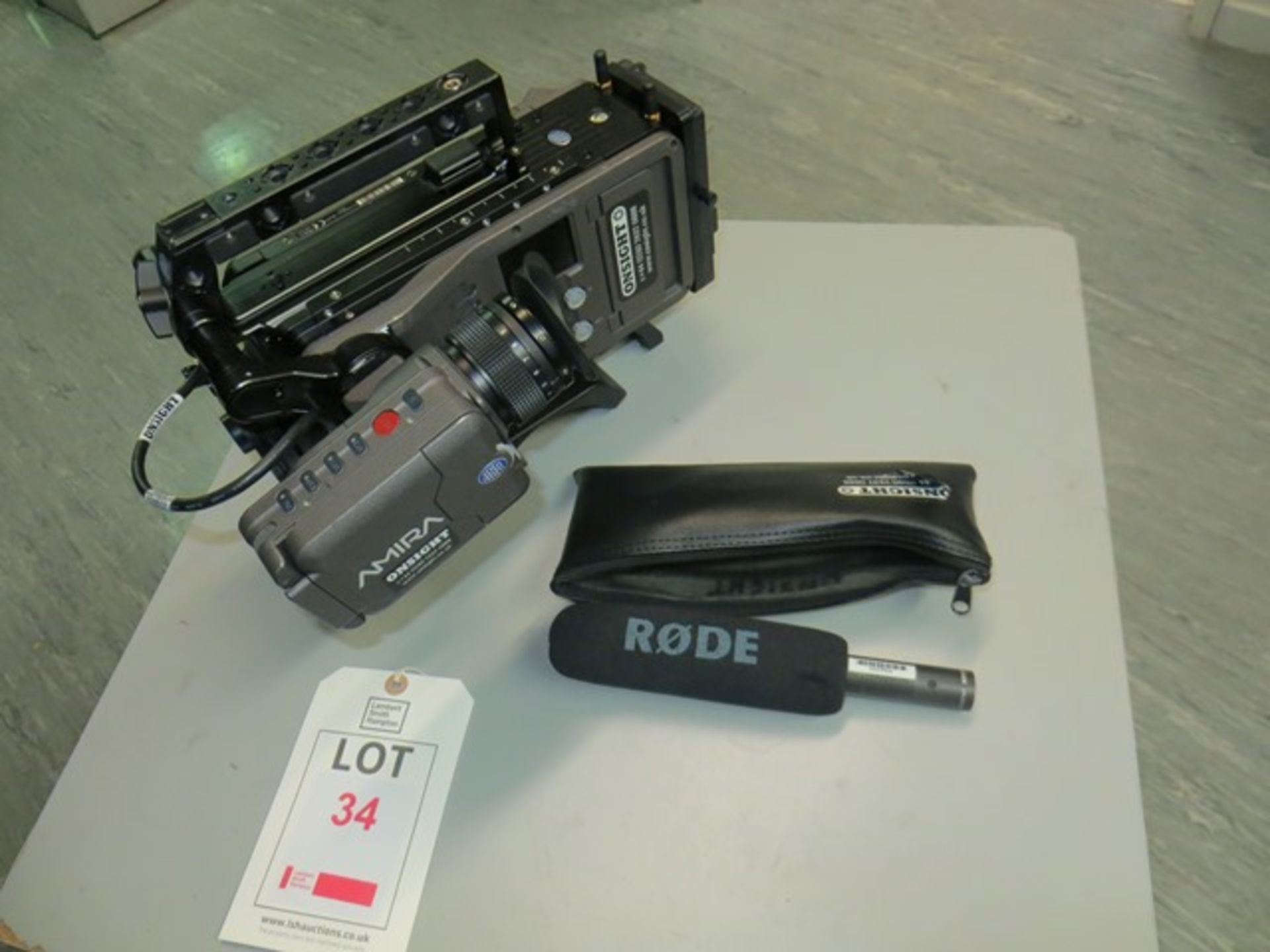 Arri Amira K1.71700.0 Ultra HD Licence Camera s/n 15457 c/w K2.75004.0-1479 viewfinder, full plate - Image 3 of 6