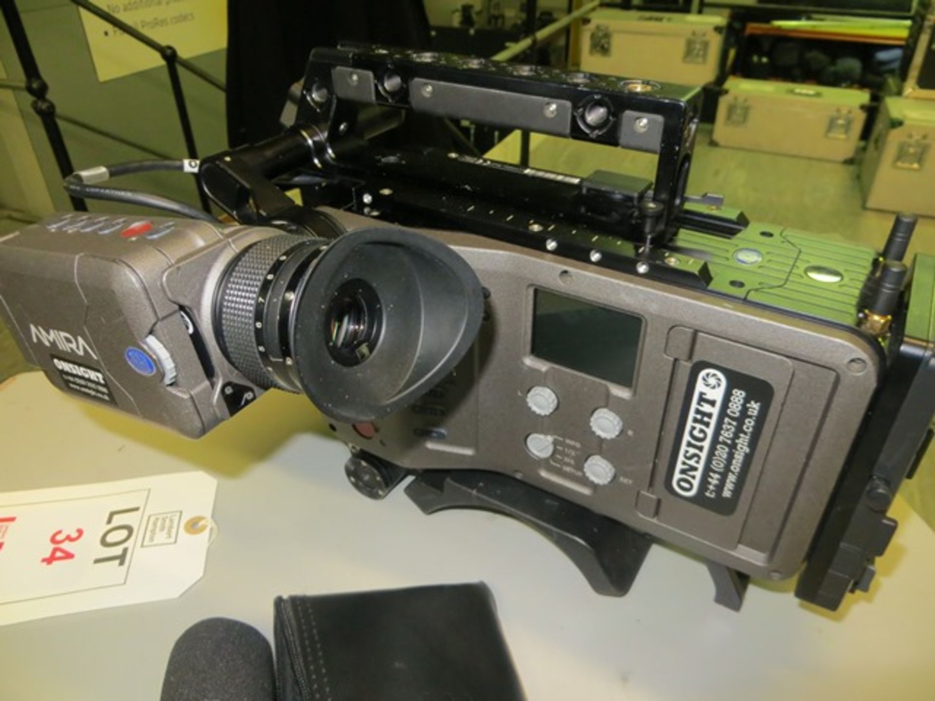 Arri Amira K1.71700.0 Ultra HD Licence Camera s/n 15457 c/w K2.75004.0-1479 viewfinder, full plate