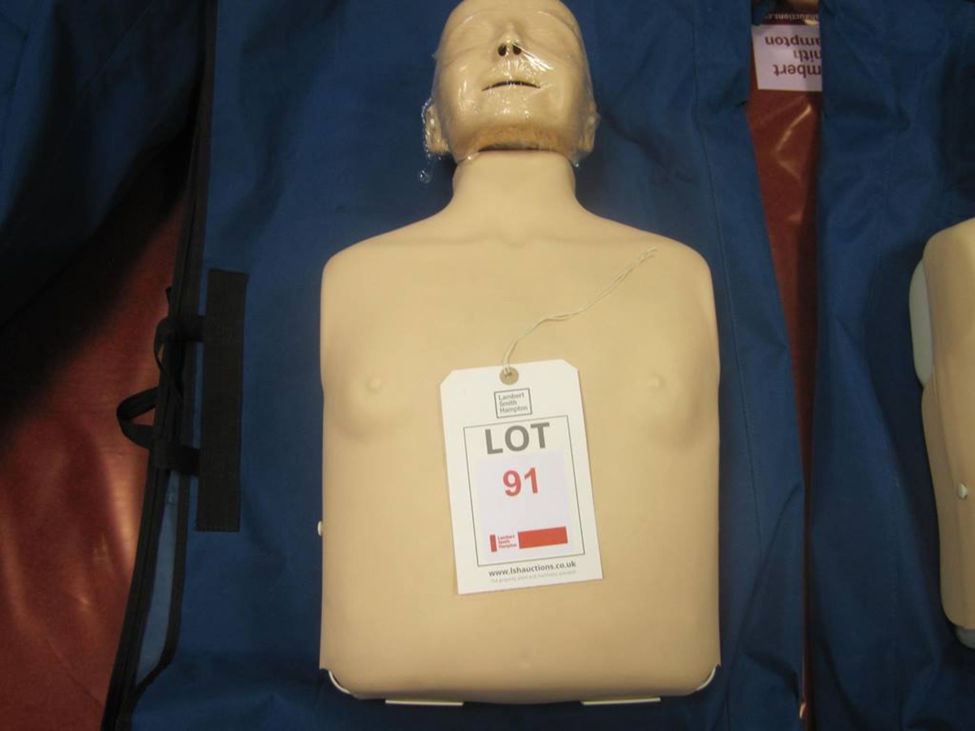 Laerdal Little Annie CPR training manikin and carry case