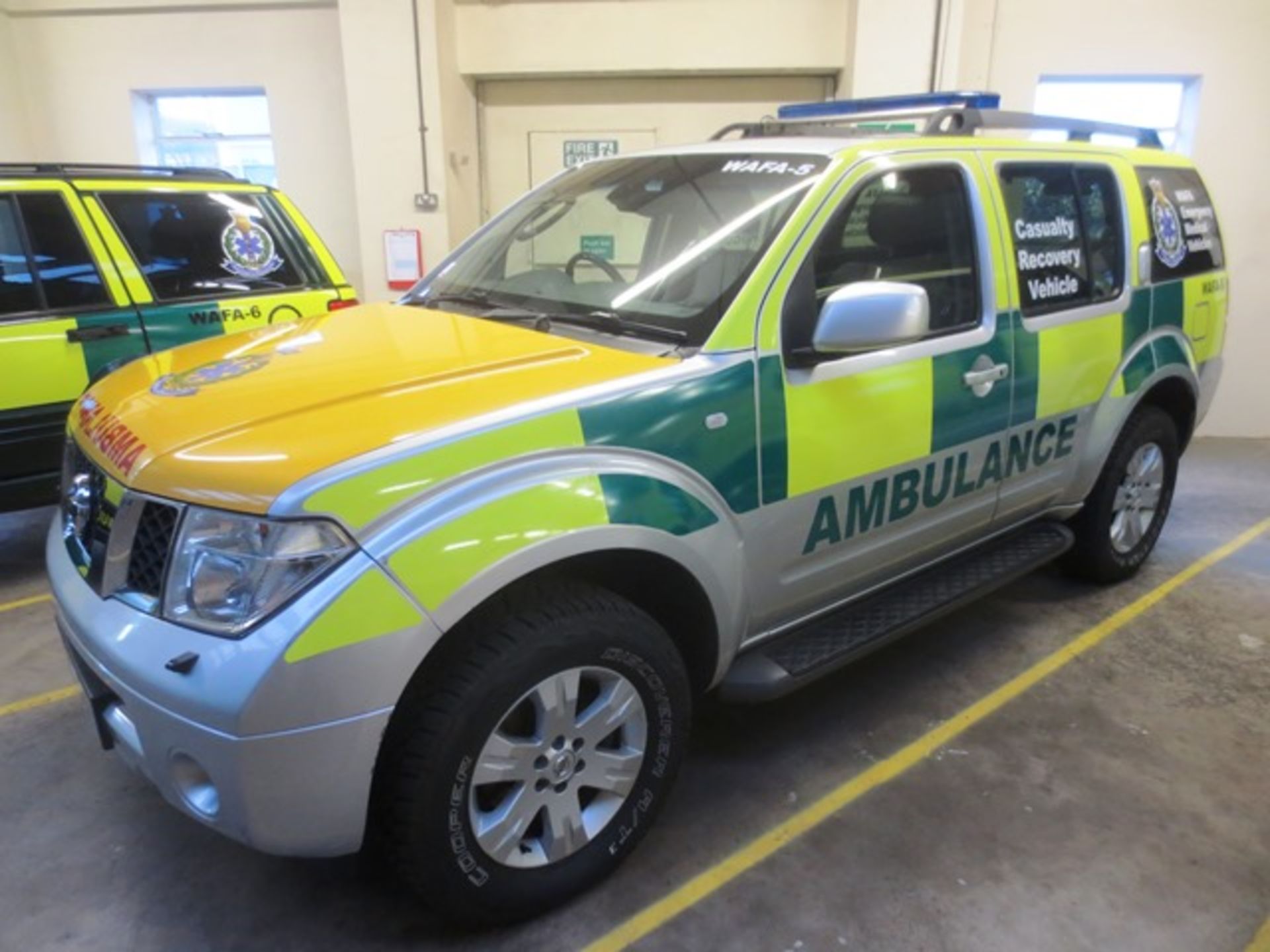 Nissan Pathfinder T-spec DCi 174 4x4 casualty recovery vehicle, reg no: YD55 JHZ, MOT: expired 16/