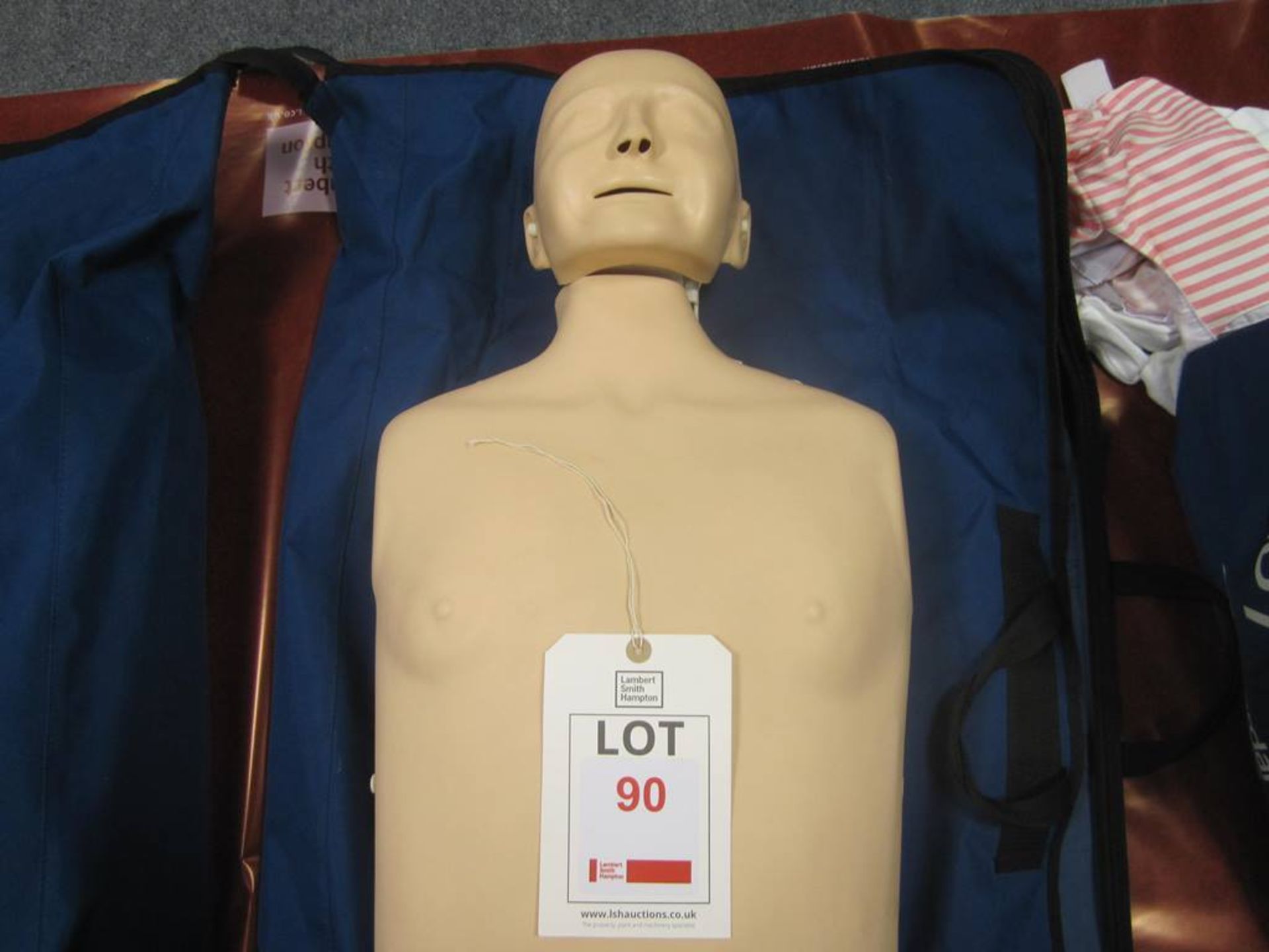 Laerdal Little Annie CPR training manikin and carry case